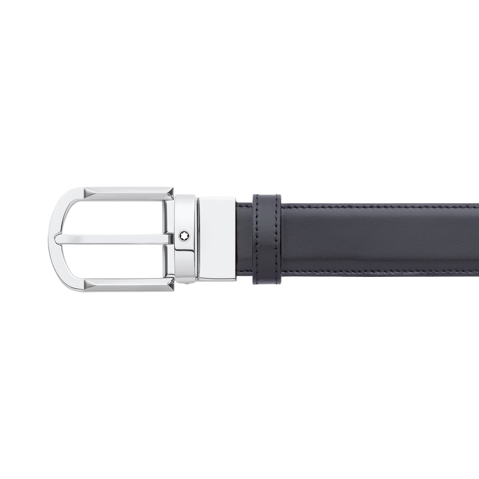 Horseshoe 30&nbsp;mm Reversible Belt in Leather - 4