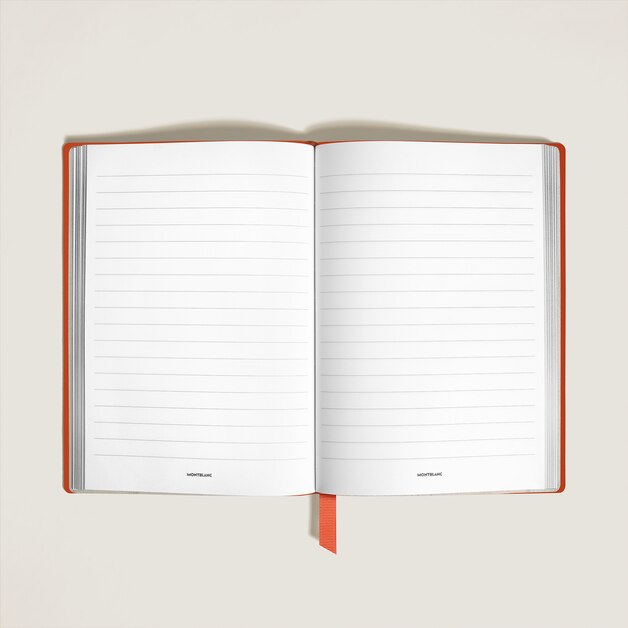 Medium Notebook in Soft Leather, Lined Pages - 2