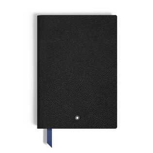 Medium Notebook in Grain Leather, Lined Pages