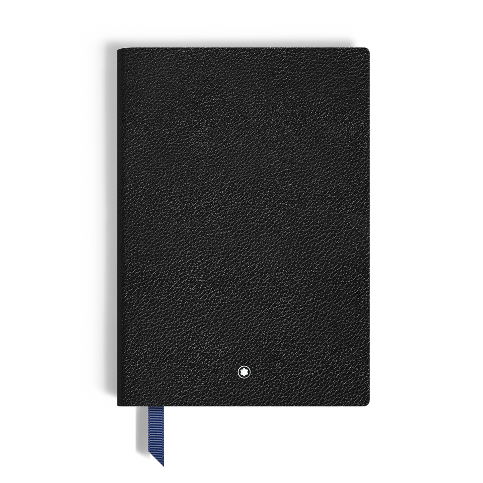Medium Notebook in Grain Leather, Lined Pages - 1
