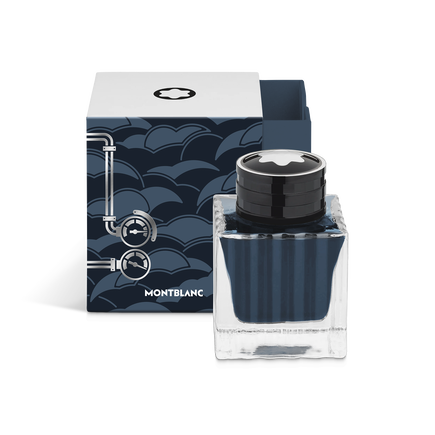 Ink Bottle, Meisterstück Around the World in 80 Days, Coal Blue - 50ml