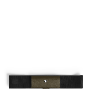 1-Pen Loop with Elastic Band in Sartorial Leather