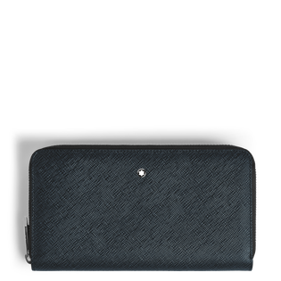 Continental Wallet 12cc with zip in Sartorial Leather