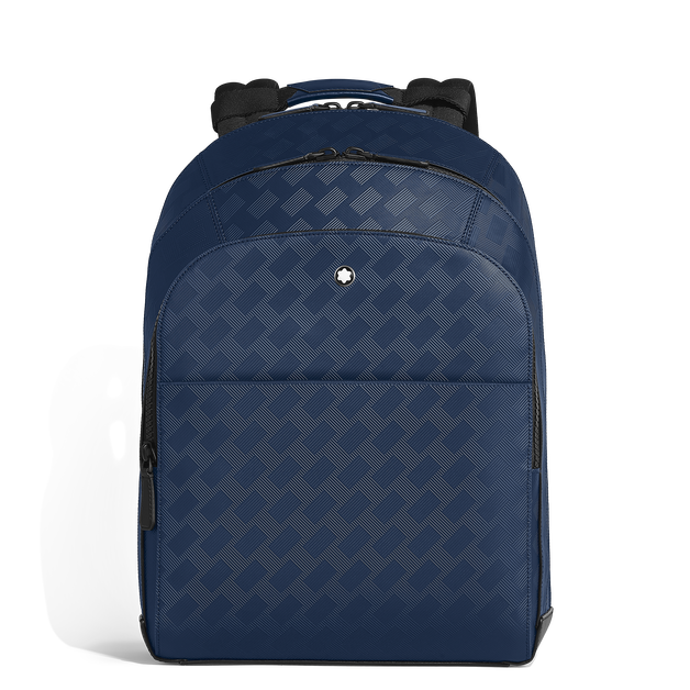 Large Backpack with 3 Compartments in Extreme Leather - 1