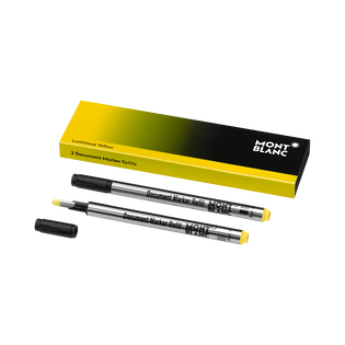 2 Document Marker Refills, Luminous Yellow