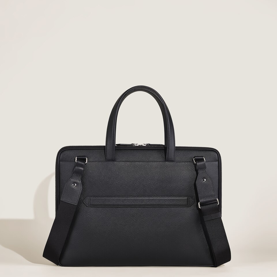 Thin Briefcase in Sartorial Leather - 5