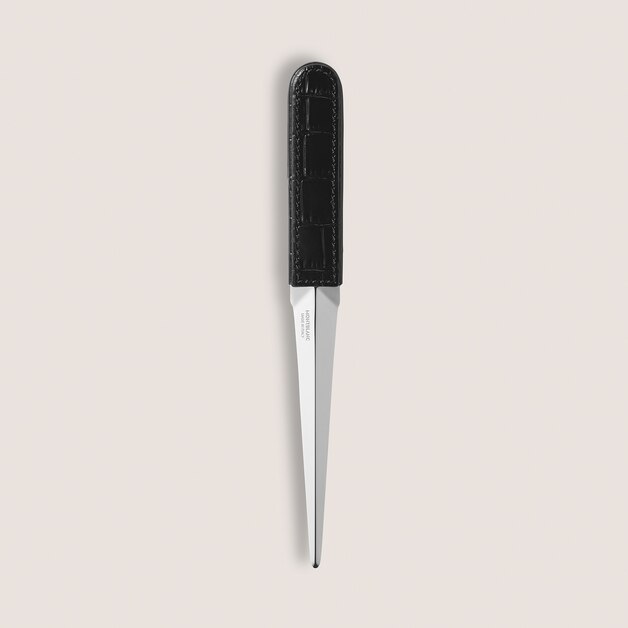 Letter Opener in Croco-Embossed Leather - 2
