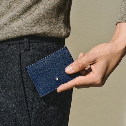 Card Holder 5cc in Sartorial Leather