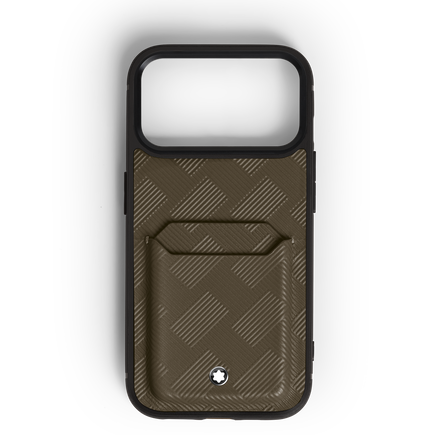 &Eacute;tui Rigide pour iPhone 17 Pro avec 2cc en Cuir Extreme