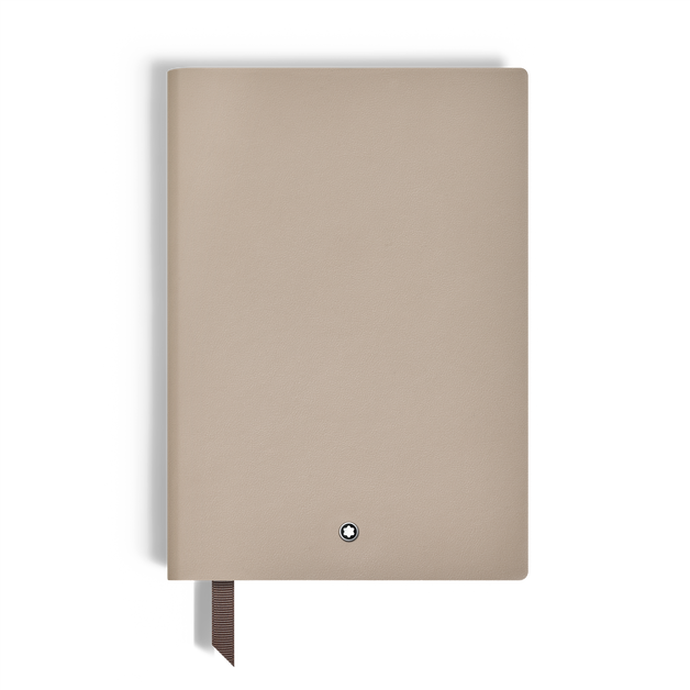 Medium Notebook in Soft Leather, Lined Pages - 1