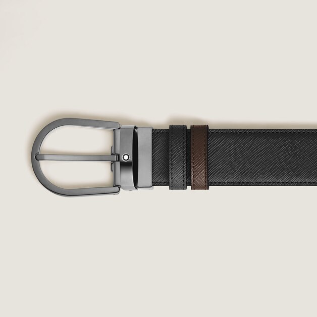 Horseshoe 35&nbsp;mm Reversible Belt in Sartorial Leather - 2