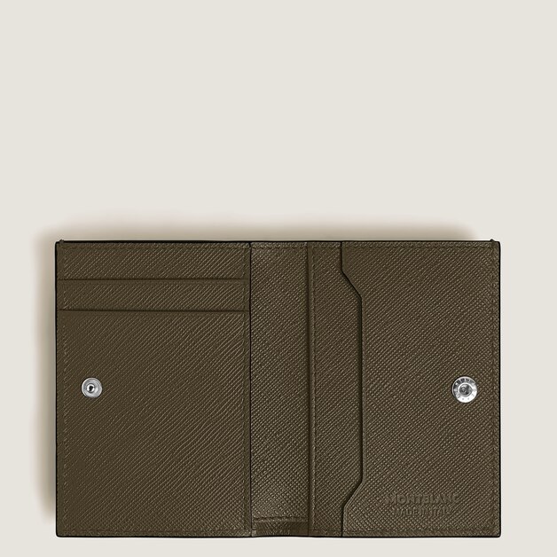 Mini Portefeuille 4cc en Cuir Sartorial - 5