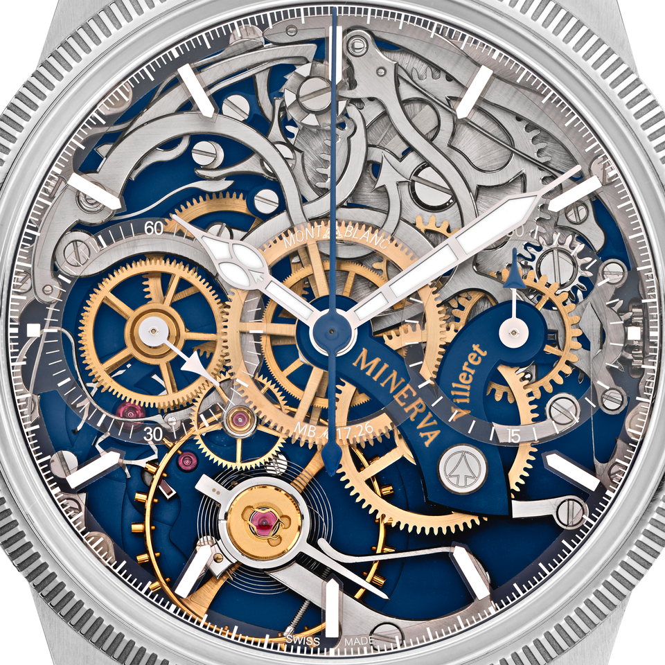 Montblanc 1858 The Unveiled Minerva Chronograph Limited Edition - 100 pieces - 5
