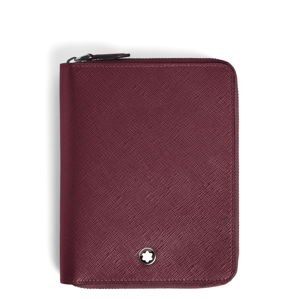 5-Pen Pouch with zip in Sartorial Leather - 1