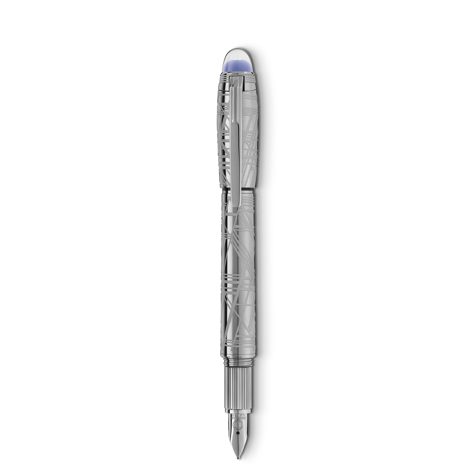 StarWalker SpaceBlue Metal Fountain Pen - 1