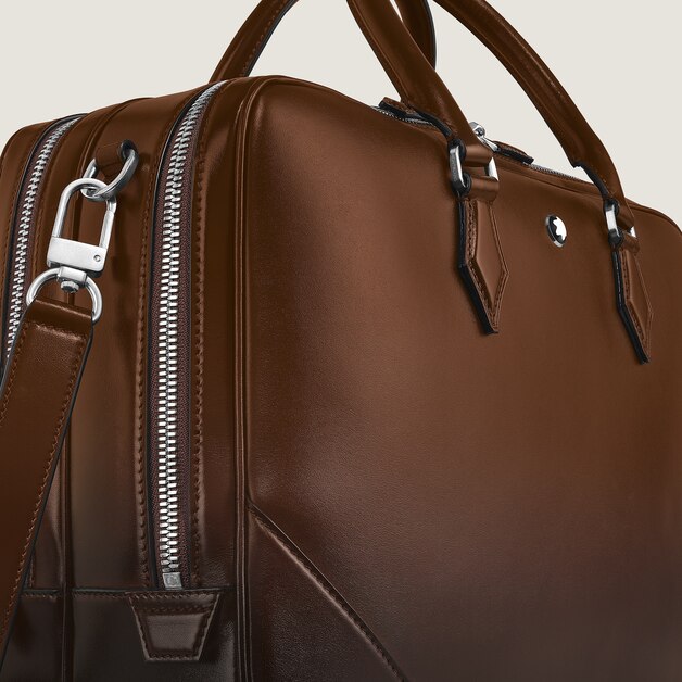 Large Briefcase in Meisterstück Sfumato Leather - 2