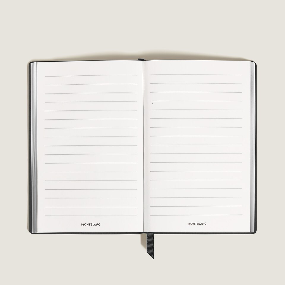Small Notebook in Extreme Leather, Lined Pages - 2