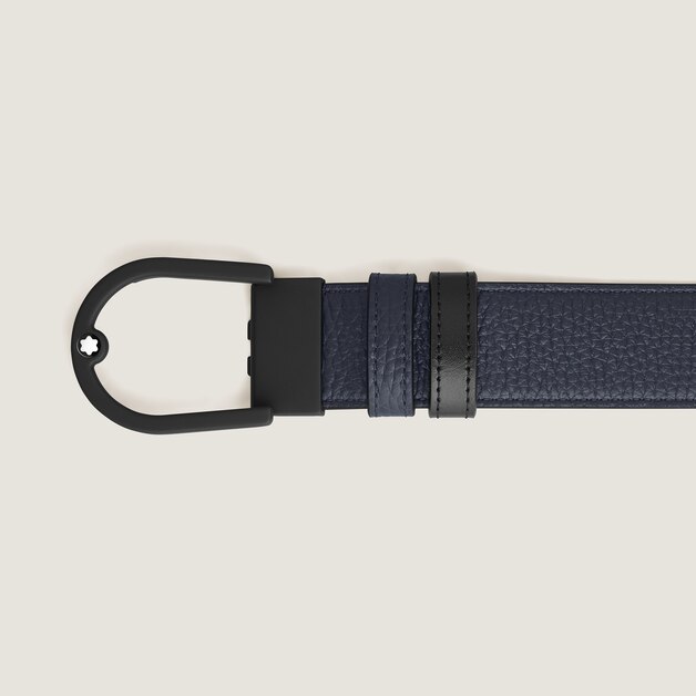 Horseshoe 35 mm Reversible Belt in Grain Leather - 3