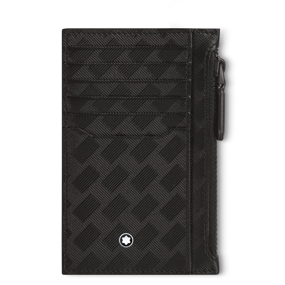 Card Holder 8cc with Zip in Extreme Leather - 1