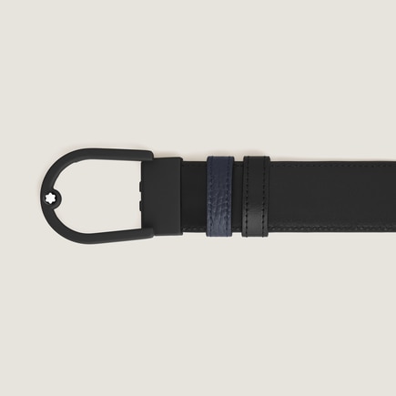 Horseshoe 35 mm Reversible Belt in Grain Leather