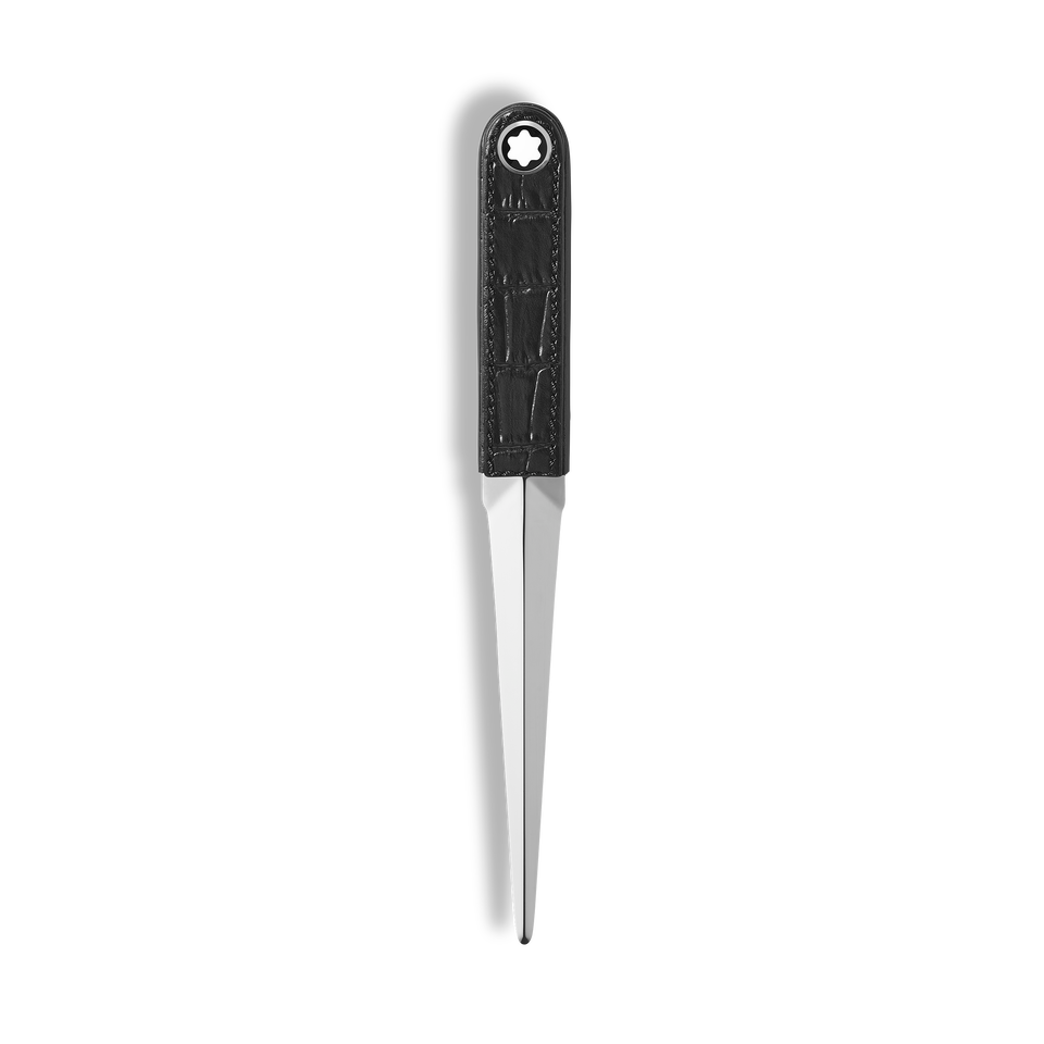 Letter Opener in Croco-Embossed Leather - 1