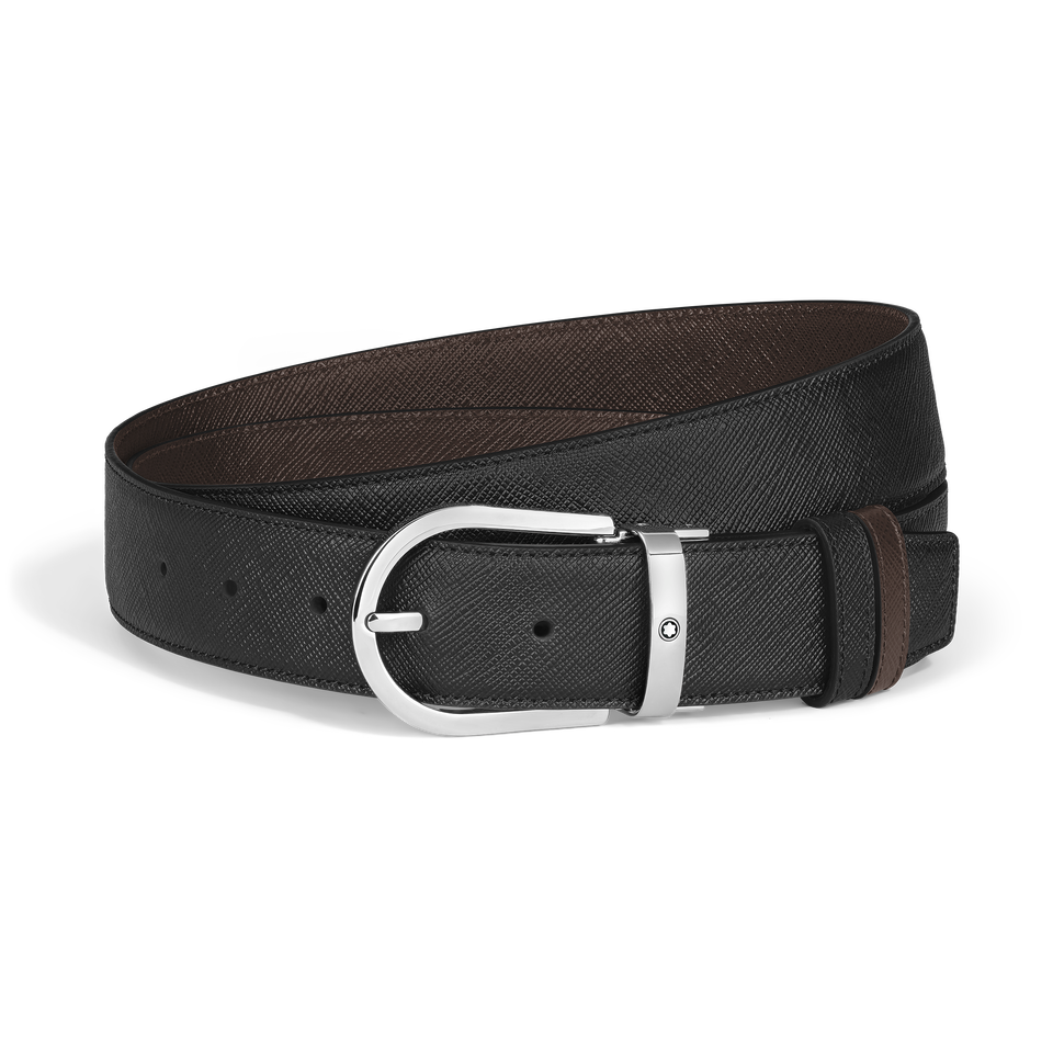 Horseshoe 35&nbsp;mm Reversible Belt in Sartorial Leather - 1