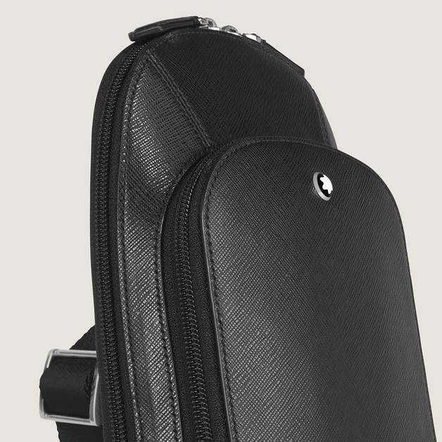 Sac On-Body Moyen Mod&egrave;le en Cuir Sartorial - 3