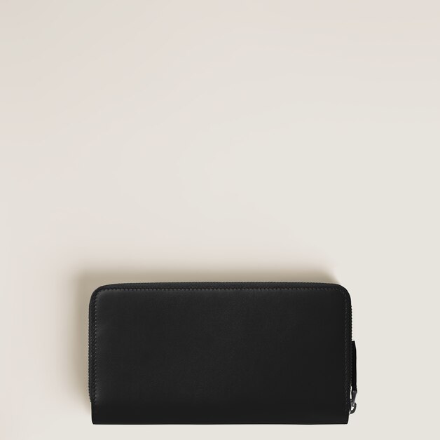 Continental Wallet 12cc with zip in Soft Leather - 3