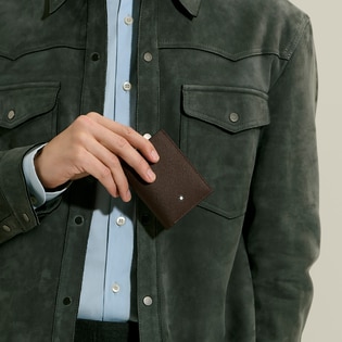 Mini Wallet 4cc in Sartorial Leather