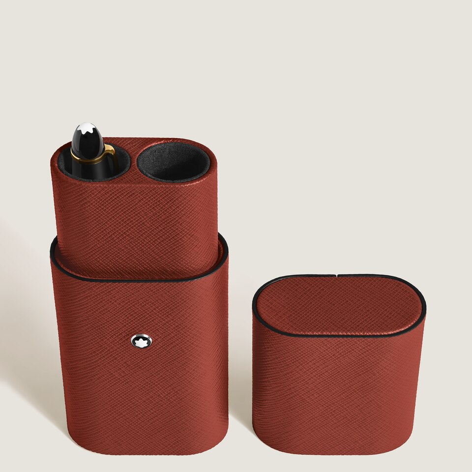 2 Pen Pouch in Sartorial Leather - 2