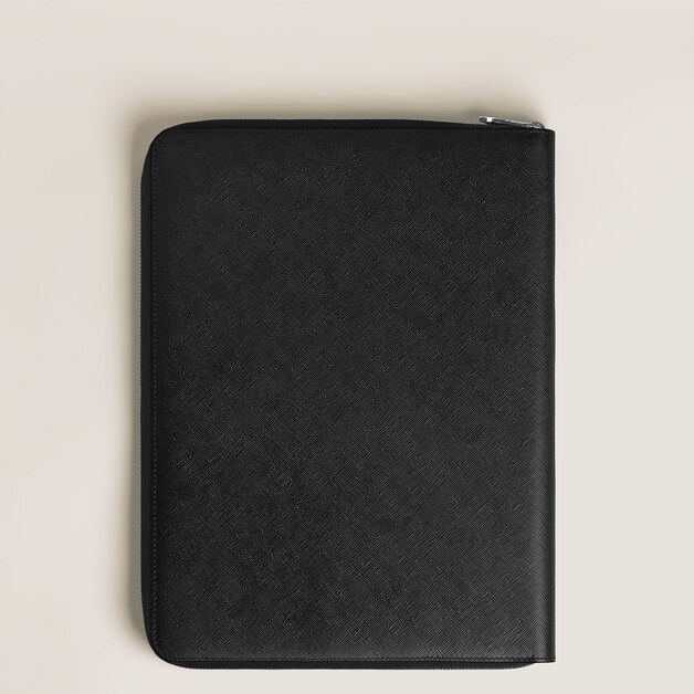 Medium Notebook Holder in Sartorial Leather - 4