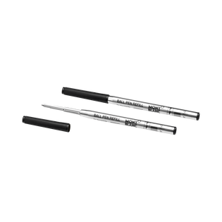 2 Ballpoint Refills, Mystery Black - Fine