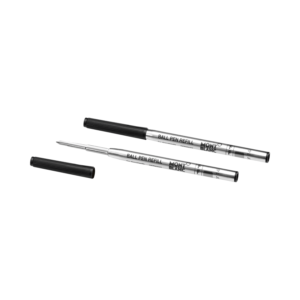 2 Ballpoint Refills, Mystery Black - Fine - 2