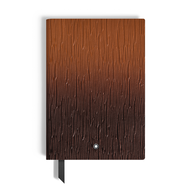 Medium Notebook in Corteccia Sfumato Leather, Lined Pages - 1