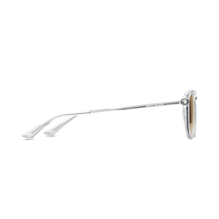 Round Sunglasses with Grey Injected Frame
