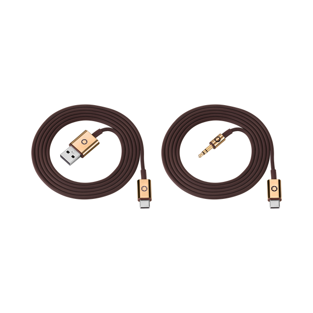 Cable Set for Montblanc MB 01 Over-Ear Headphones - 3