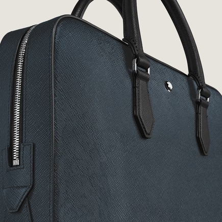 Thin Briefcase in Sartorial Leather