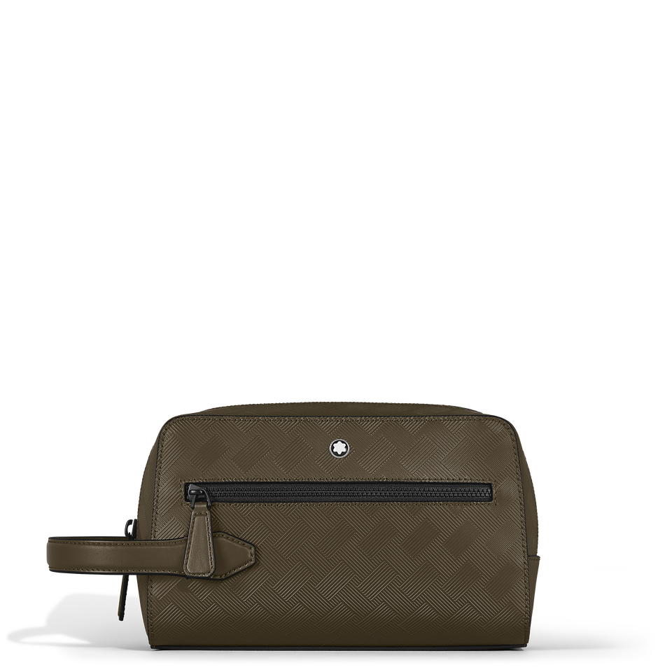 Toiletry Clutch in Extreme Leather - 1