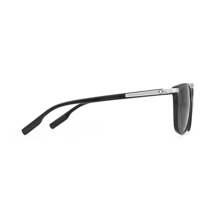 Rectangular Sunglasses with Black Acetate Frame
