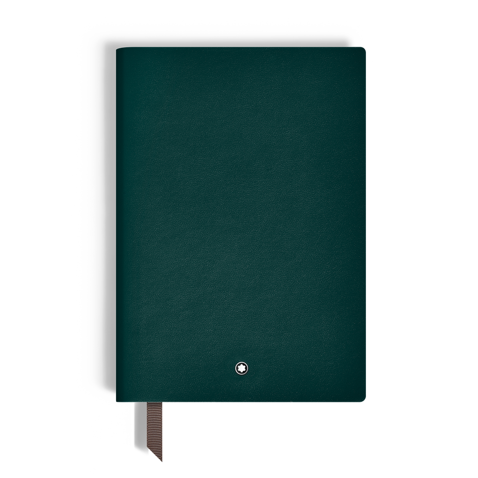 Medium Notebook in Soft Leather, Lined Pages - 1