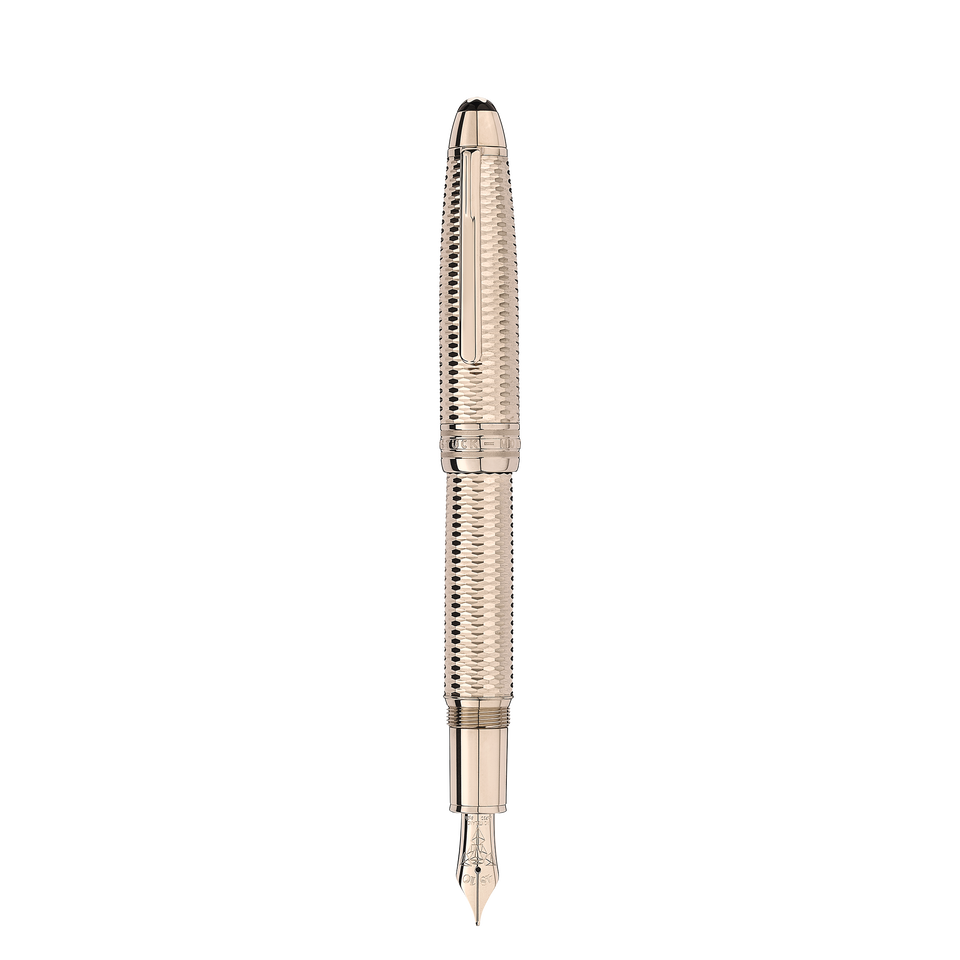 Meisterst&uuml;ck Geometry Solitaire Signature Gold LeGrand Fountain Pen - 7
