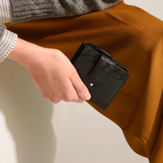 Mini Wallet 6cc in Extreme Leather - 2