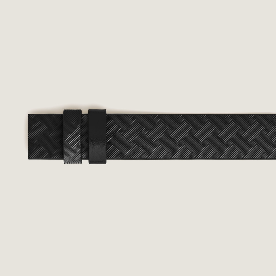 Black Extreme 3.0/black Meisterst&uuml;ck 30mm reversible leather strap - 3