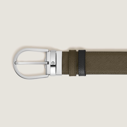 Horseshoe 35&nbsp;mm Reversible Belt in Sartorial Leather