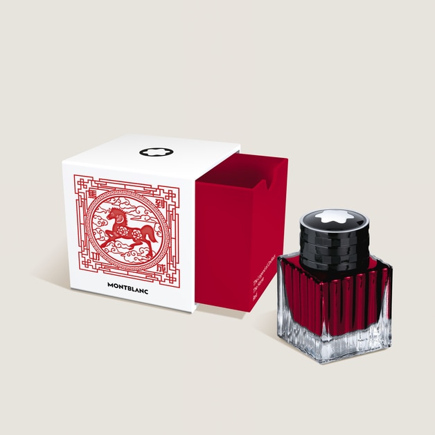 Ink Bottle, The Legend of Zodiacs The Horse, Red, 50 ml - 3