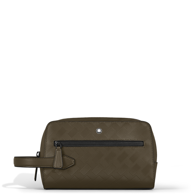 Toiletry Clutch Bag in Extreme Leather - 1