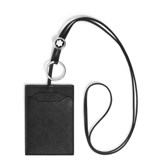 Card Holder 3cc with Strap in Sartorial Leather