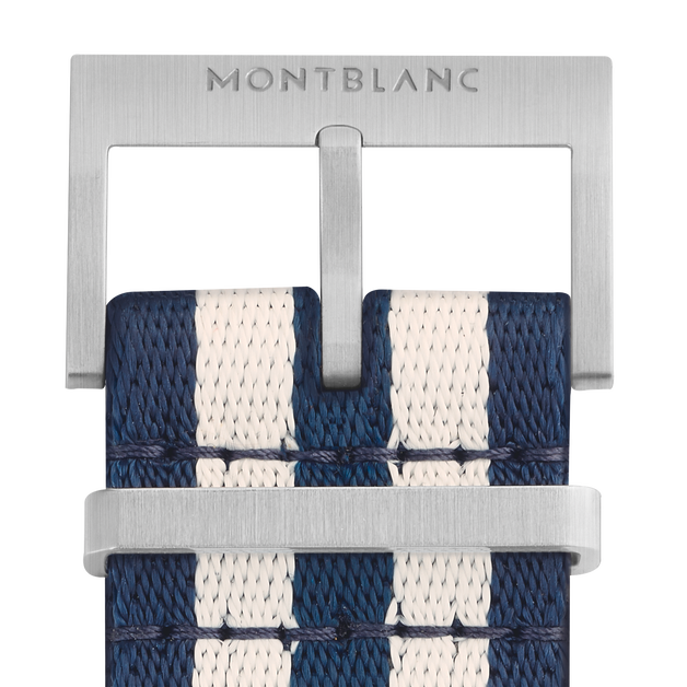 Blue & White Nylon Strap - 2