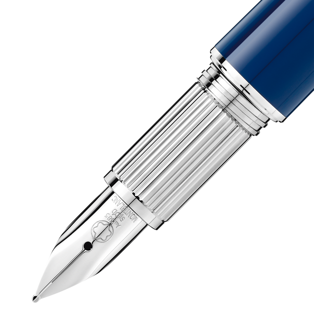 StarWalker Blue Planet Precious Resin Fountain Pen - 2