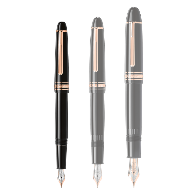Meisterst&uuml;ck Rose Gold-Coated Classique Fountain Pen - 4